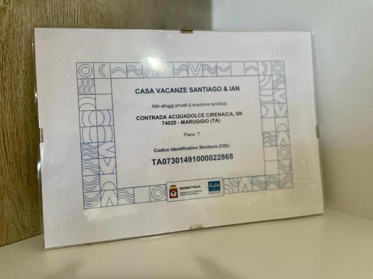 Casa Vacanze Santiago E Ian Маруджо Екстер'єр фото